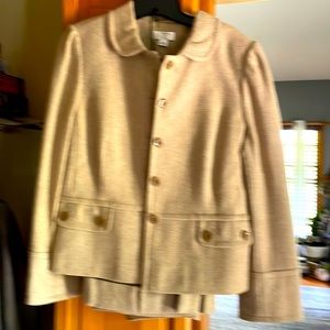 Loft. Suit. 14P top. 12P pants. Comes as full suit. Beautiful wool.